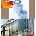 Pvc super transparent pour rideau de porte / film de pvc super clair